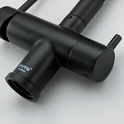 Смеситель для кухни Gappo G4398-36, черный - фото 8