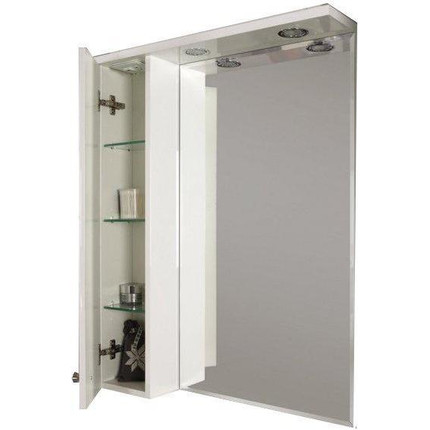 Зеркало-Шкаф Акватон ЛИАНА 60 см 1A162702LL01L - фото 3