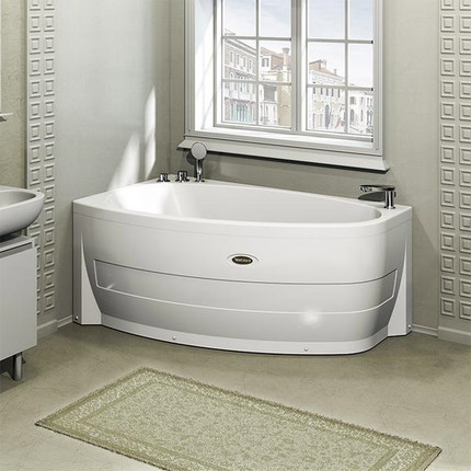 Ванна акриловая Радомир Орсини 160x90 см L (в комплекте каркас и сифон) - фото 3