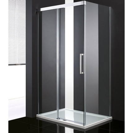 Душевое ограждение Cezares 140х100 см PREMIER-SOFT-W-AH-1-140/100-C-Cr-IV, хром/прозрачное - фото 