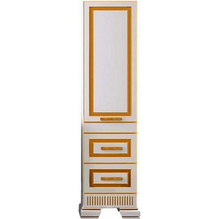 Пенал Opadiris Оникс 50 правый, белое золото - фото 