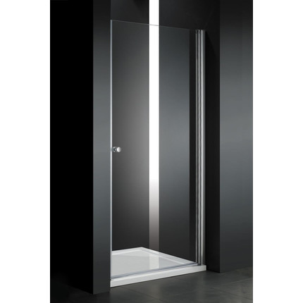 Душевая дверь Cezares 80 см ELENA-W-B-1-80-C-Cr, хром/прозрачное - фото 