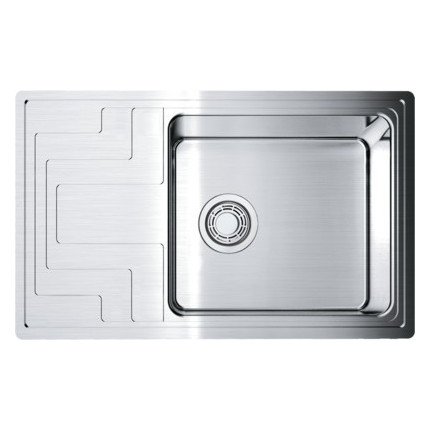 Кухонная мойка Omoikiri Mizu 78-LB-IN (4973729) 0,9 мм, нержавеющая сталь - фото 2