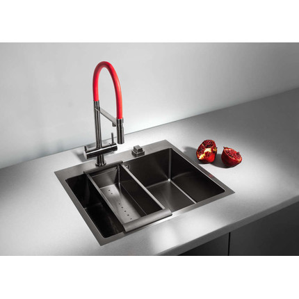 Кухонная мойка Omoikiri AKISAME 51-IN (4973438) 1,2 мм, нержавеющая сталь, Цвет производителя: нержавеющая сталь матовая - фото 5