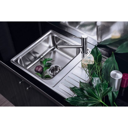 Кухонная мойка Omoikiri SAGAMI 63-IN (4993732) 0,9 мм, нержавеющая сталь - фото 4