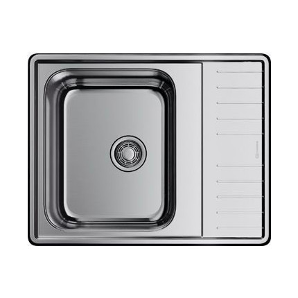 Кухонная мойка Omoikiri SAGAMI 63-IN (4993732) 0,9 мм, нержавеющая сталь - фото 