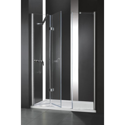 Душевая дверь Cezares 173 см ELENA-W-BS-13-90+45/45-C-Cr, хром/прозрачное - фото 