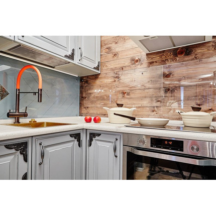 Смеситель для кухни Omoikiri Kanto-PVD-GM 4994013, вороненая сталь/красный - фото 10