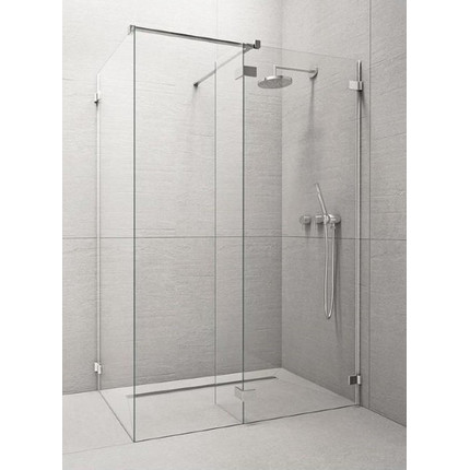 Душевое ограждение Radaway Euphoria Walk-in III 140х90 см, хром/прозрачное - фото 