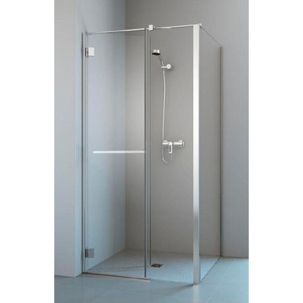 Душевое ограждение Radaway Carena KDJ 120х90 см L/R, хром/коричневое - фото 