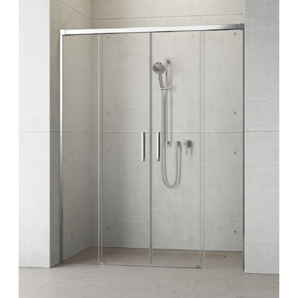 Душевая дверь Radaway Idea DWD 140 см хром/прозрачное - фото 