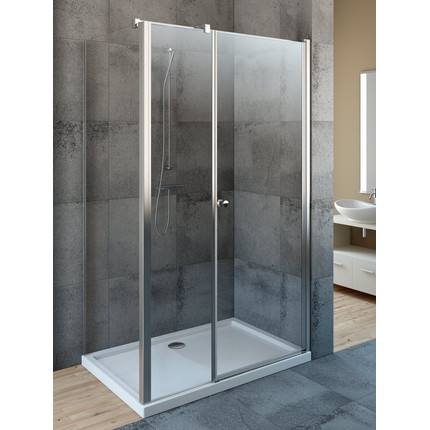 Душевое ограждение Radaway EOS KDS 100х80 см L/R, хром/прозрачное - фото 