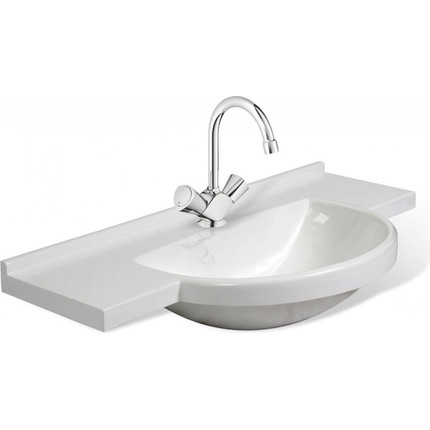 Раковина врезная на столешницу Эстет Куба 90 см ФР-00000783 - фото 