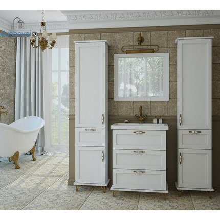 Пенал напольный Эстет Bali Classic 43 см, левый ФР-00002157 - фото 6