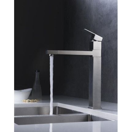 Смеситель для кухни Oulin OL-8015, сатин - фото 3