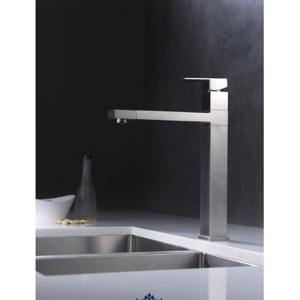 Смеситель для кухни Oulin OL-8015, сатин - фото 7