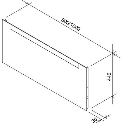 Зеркало Ravak Clear 100 см X000000766, белый - фото 10
