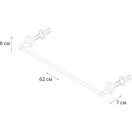 Полотенцедержатель Fixsen Europa FX-21801 - фото 3