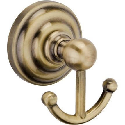 Двойной крючок Fixsen Retro FX-83805, цвет бронза - фото 