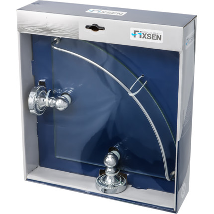 Стеклянная полка Fixsen Style FX-41103A 30 см - фото 2