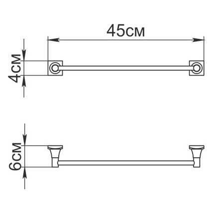 Полотенцедержатель Fixsen Ocean GR-2001 - фото 3