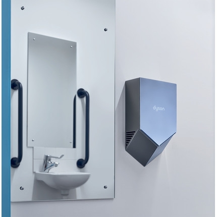 Сушилка для рук Dyson Airblade HU02 307170-01, цвет никель - фото 2