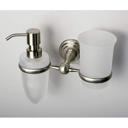 Дозатор для жидкого мыла со стаканом WasserKraft Ammer K-7089 - фото 2