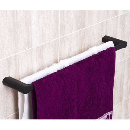 Полотенцедержатель WasserKraft Elbe K-7240, цвет чёрный - фото 2