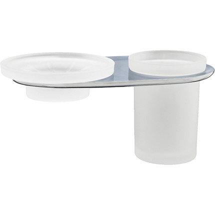 Стакан с мыльницей WasserKraft Kammel K-8326 - фото 