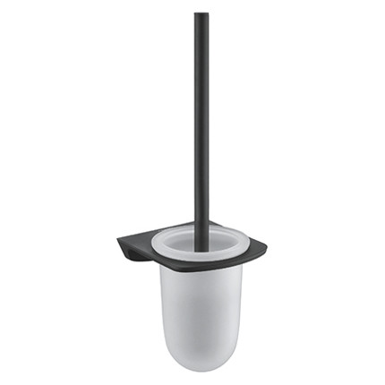 Ёршик для унитаза WasserKraft Elbe K-7227, цвет чёрный - фото 