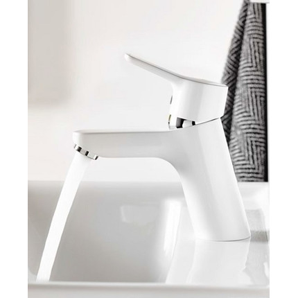 Смеситель для раковины Kludi Pure&Easy 70 мм 370289165, белый - фото 6