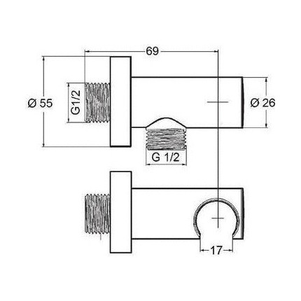 Душевая система для душа Kludi Bozz 386300576 - фото 6