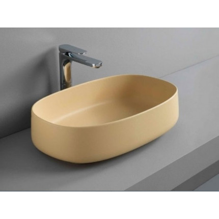 Раковина-чаша ArtCeram Cognac 55 см COL003 12 00 giallo zinco - фото, картинка 2 Раковина-чаша ArtCeram Cognac 55 см COL003 12 00 giallo zinco - фото 2