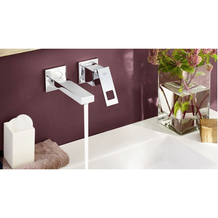 Смеситель для раковины настенный Grohe Eurocube 19895000 - фото, картинка 5 Смеситель для раковины настенный Grohe Eurocube 19895000 - фото 5