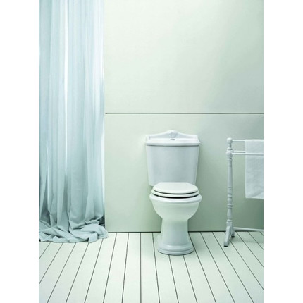 Унитаз-компакт Azzurra Jubilaeum JUVCMP000000BI с крышкой микролифт - фото 4