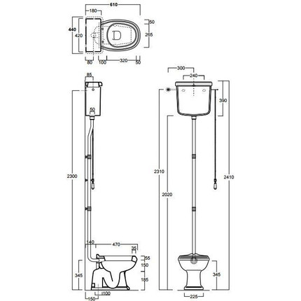Унитаз-компакт слив вертикальный Simas Arcade AR801bi - фото 3