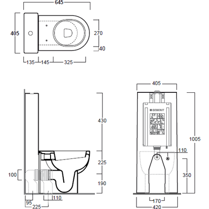 Унитаз-компакт Simas E-Line EL01bi - фото 3