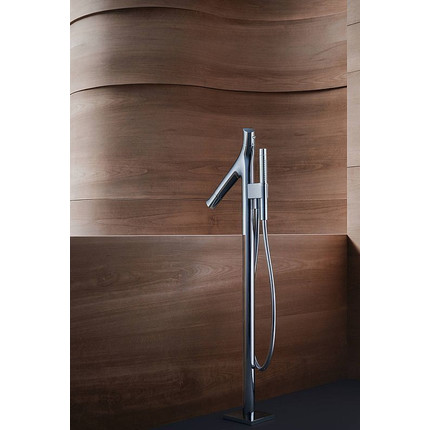 Смеситель для ванны с термостатом Axor Starck Organic 12016000 - фото 4