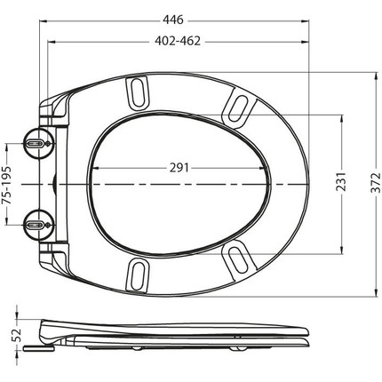 Сиденье с крышкой для унитаза BelBagno Prospero микролифт BB2004SC - фото 2