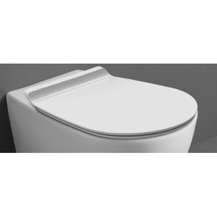 Сиденье с крышкой для унитаза Simas Bormio микролифт BR006bi/cr - фото 