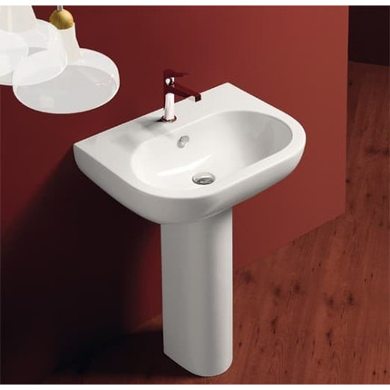 Раковина с пьедесталом Simas E-Line 65 см EL05bi*1 - фото 2