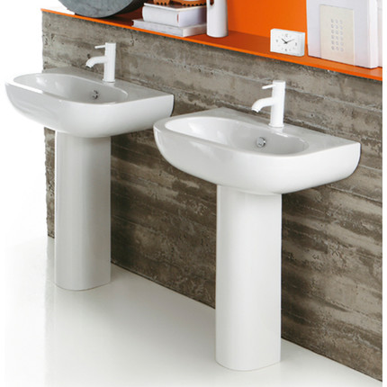 Раковина с пьедесталом Simas E-Line 65 см EL05bi*1 - фото 3