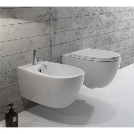 Унитаз-биде подвесной Globo 4ALL MDB02.BI - фото 3