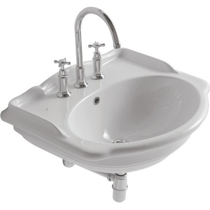 Раковина подвесная Globo Paestum 60 см PA057.BI*1 - фото, картинка  Раковина подвесная Globo Paestum 60 см PA057.BI*1 - фото