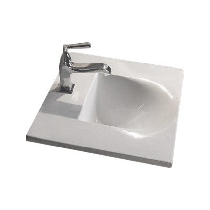 Раковина врезная на столешницу Kerasan Bentley 55 см 394201*1 - фото 