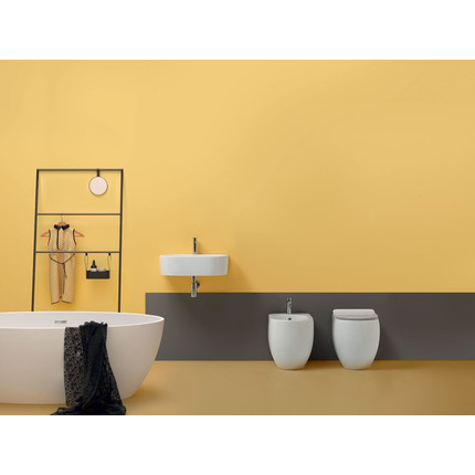 Унитаз приставной Kerasan Flo 311801bi, глубина 560 мм - фото 5