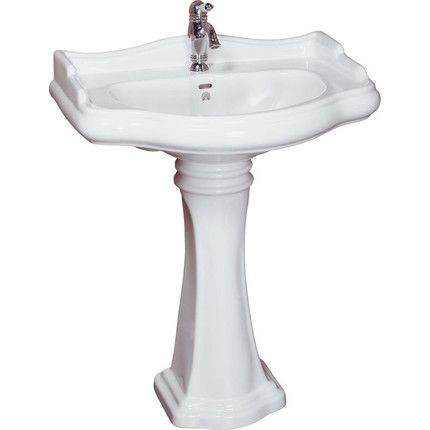 Раковина с пьедесталом Kerasan Retro 70 см 104601*1 - фото 