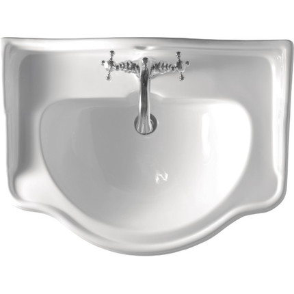 Раковина с пьедесталом Kerasan Retro 70 см 104601*1 - фото 2