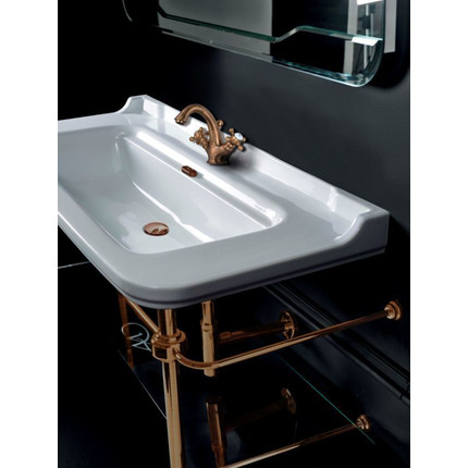 Раковина подвесная Kerasan Waldorf 120 см 4144K1bi/cr*1 - фото 5