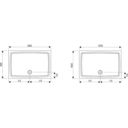 Поддон Ravak Galaxy Gigant 120х90 см XA01G701210 - фото 3